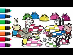 Peppa Pig 25 - Peppa Pig Coloring Book Compilation For Kids