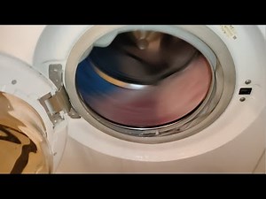 Very HARD destruction washer indesit with 2 wet towels!