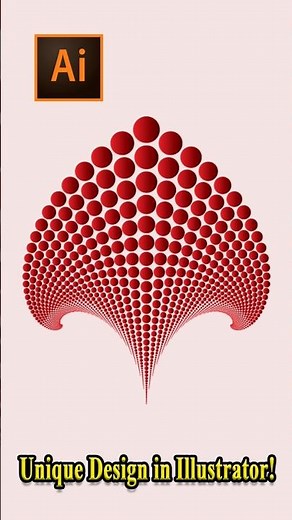 Stunning Transform Effect in Illustrator – One Tool Magic! #Shorts