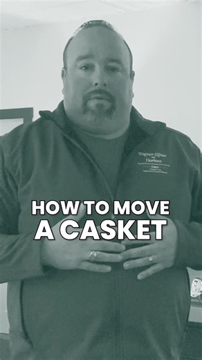 21K views · 431 reactions | It’s Chris, your friendly neighborhood mortician. In part two of our series, we are taking you behind the scenes to show how we move a casket with care and respect. Take a look. | Wagner-Elfner & Harkins Funeral Home and Cremation Services | Facebook