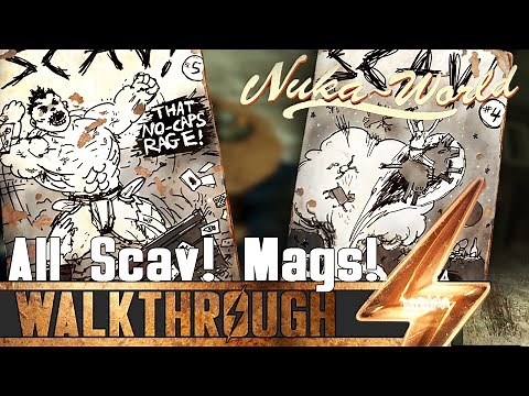 Fallout 4 Nuka World - All Scav! Magazine Location Guide
