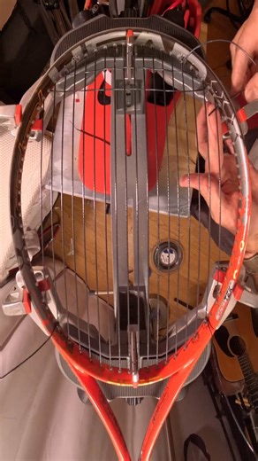 Grit Koa on Instagram: "How do you string a tennis racket? 🎾❔ And check out the t-shirts! Link in bio #tennis #tennisplayer #racketstring"