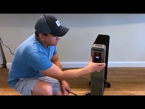 PELONIS 1500W Oil Filled Radiator Heater | Demo and Review