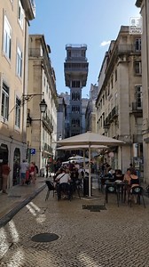 2.2K views · 29 reactions | The Santa Justa Elevator in Lisbon is a popular tourist sight, but you don't have to pay to get the view. You can just walk up the hill and then just walk onto the platform #lisbon #santajusta #visitlisbon #portugal | Wolters World | Facebook