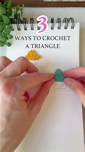 Need a Crochet Triangle? Here Are 3 Ways! 🧶