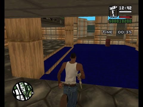 GTA San Andreas - Doom E1M1 map (DYOM)