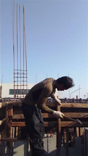 steel deck frame installation #instollationsucces #construction #woodworking