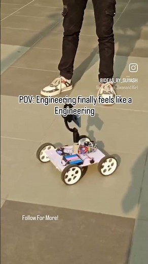 I built an Internet Controlled Car #engineering #esp32 #electronics