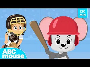 Count to 10 with Baseball! ⚾🔢🎵 | ABCmouse Counting Song for Kids and More | 2-Hour Compilation