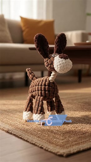 2026 Pet Toy Dog Bite Sound Effect, Funny Donkey Chew Resistant Plush Toy, Durable Teeth Grinding Pet Toy, Fun Interactive Animal Toy