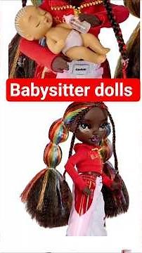 Rainbow High Junior High Bestie Babysitters dolls