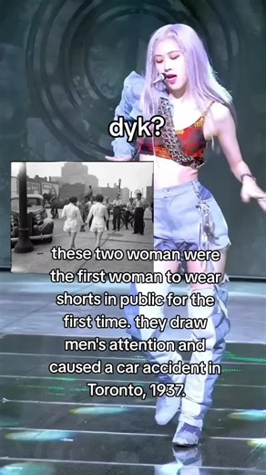 First Women to Wear Shorts in Public: Historical Moment