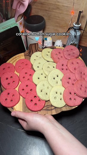 Coraline Button Sugar Cookies: A Festive Recipe