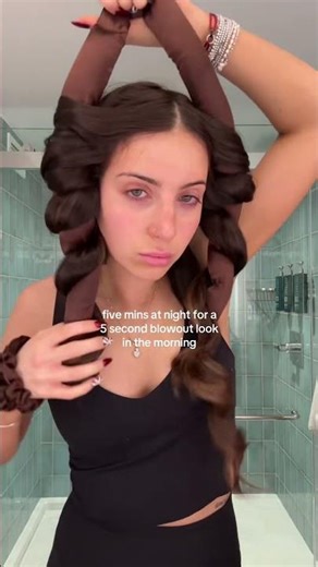 the only overnight curls I’ve found that looks like a blowout! This is the xl curling rod so it’s