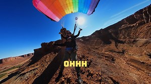 Sound on 🔊 "Take the limits off your life!" - Nichole Miles-Sullivan during her first ever BASE jump. Would you leap with #GoProAwards recipient Jimmy Peterson? 🪂 Show us your best moments captured on GoPro by submitting them to GoPro.com/Awards. We are always looking to give out cash social features. | GoPro