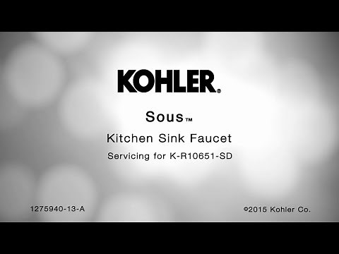 How to Maintain Your KOHLER® Sous® Kitchen Sink Faucet | Step-by-Step Guide
