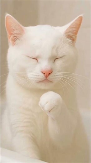 Cute Cat Says Good Morning | Adorable Wake Up Moment