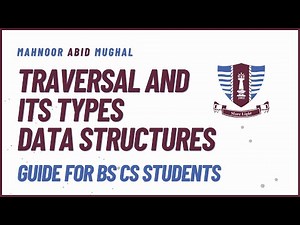 Traversal and Its Types | Data Structures Lecture for BSCS Students | GCUF & Affiliated Colleges