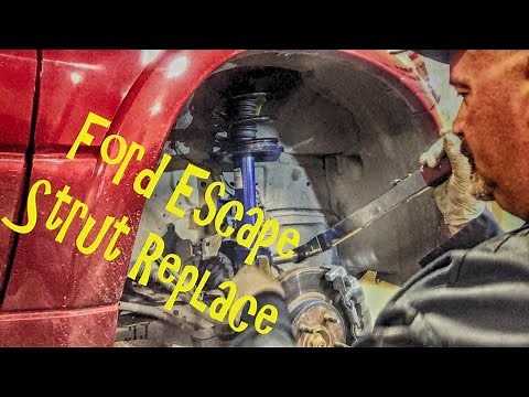 Ford Escape Strut Replace - Replacing Modular Strut Assemblies