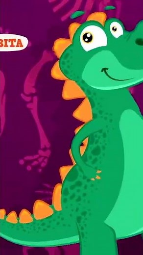 Animais dinossauros no Mundo Bita