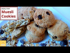 Healthy Muesli cookies | How to make deliciously easy muesli cookies