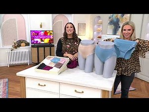 Breezies Natural Curves Lace Set of 3 Full Brief or Hi-Cut Panties on QVC