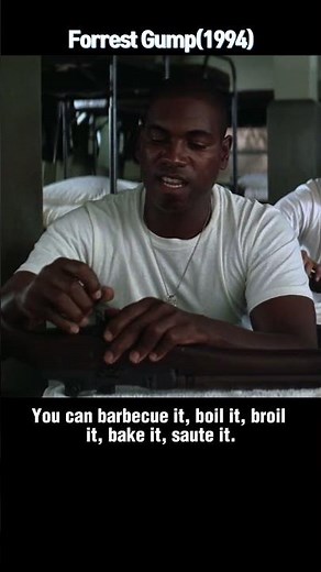Movie Quotes: Forrest Gump(1994) Shrimp Scene #shorts