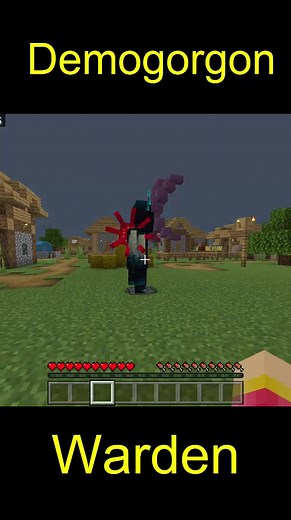Demogorgon Warden #minecraft