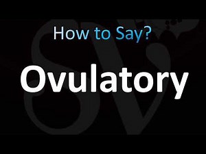 How to Pronounce Ovulatory (CORRECTLY!)