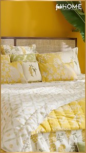 𝘛𝘢𝘴𝘴𝘦𝘭𝘴 𝘰𝘧 𝘎𝘰𝘭𝘥 Golden Amaltas, tree of grace, In every bloom, a timeless trace, Beneath your shade, we craft with care, Designs that breathe the summer air, Like threads of gold in fabric spun, You shine beneath the Indian sun. Fabhome’s new Amaltas collection of home linen crafted from 100% pure cotton features the beauty and grace of this golden flower. Just like you find Amaltas trees lining the streets you travel everyday, this collection will envelope your home with utter warm