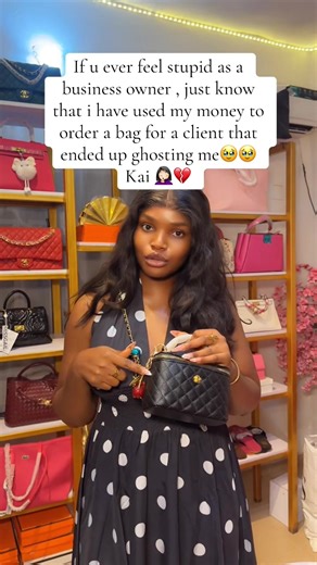 Stop using ur money to restock what u no longer have in store ❗️❗️❗️ even if a client tells u to use ur money that they will pay back ❌❌ run oo 😂😂😂 collect money from them and then order it ✅ no Dey use ur money buy market way u don sell finish oo😂😂 God go help us 🙂 A client stop replying to my messages after I have used my money to buy one particular bag for her🥲🥲 Kai 🤣🤣 this business , she was being polite and nice to me from the beginning, telling me to make payment for the bag that