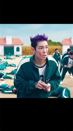 Thanos is completely high 😵‍💫 | Ft.sweet little bumblebee | Squid game 2 #shorts