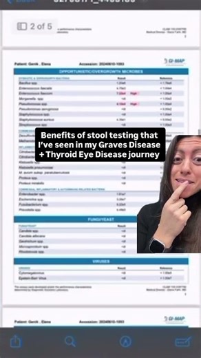 I CANNOT BELIEVE how much a stool test changed the trajectory of my autoimmune condition!!! When I