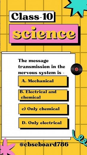 "Control and Coordination Class 10 | Most Important MCQs 🔥 #class10 #mcqclass10