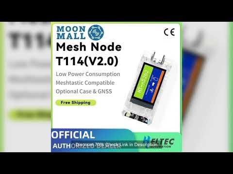 Meshtastic New Heltec T114 V2 Tracker Nordic nRF52840 SX1262 LoRaWAN LoRa Arduino Devboard Low Power