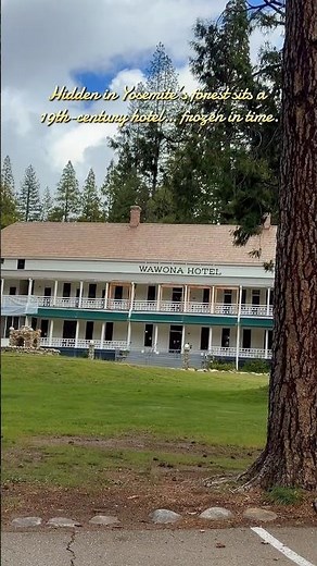Yosemite’s Oldest Hotel Is CLOSED… (Built in 1876) #yosemite #wawona #historic #charming