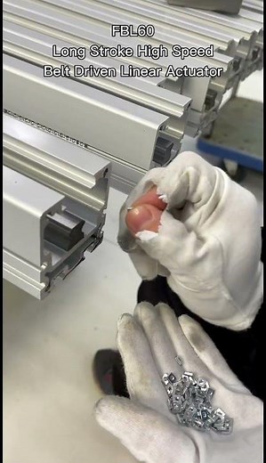 Long Stroke High Speed Belt Driven Linear Actuator