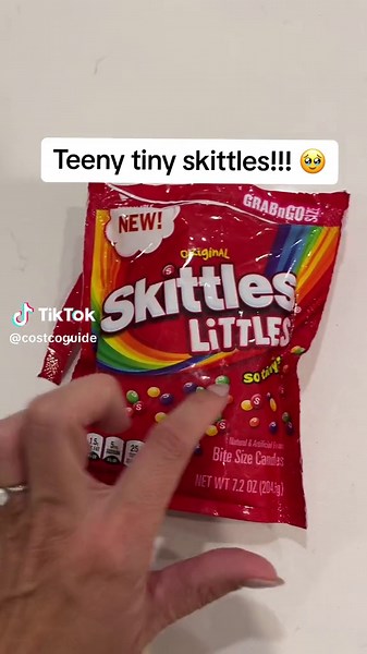 Replying to @Kristi Rundle Anyone else love anything miniature 🤭🥹 These Skittles littles are so cute and equally as delicious as the regular ones. I think I might freeze dry these! #skittles #newsnacks #candy #skittleslittles