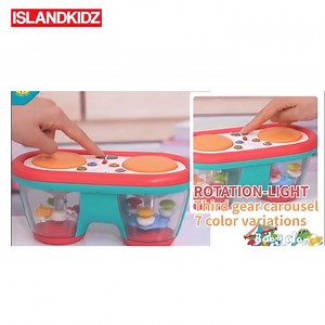 1.4K views | Musical Toys for 1 Year Old Baby Multifunction Light Up Toys Sensory Early Learning Crawling Toy Rotating Projector Toys Price : Rs 999.00 VAT Incl Available in the Main shop next to Police Station of Q-Bornes #giftideas #musical #gift #lights #drum | Island Kidz Mauritius | Facebook