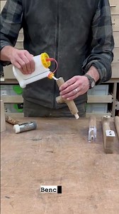Gluing up bench legs #woodworker #finewoodworking #diy #woodworking #furniture #bois