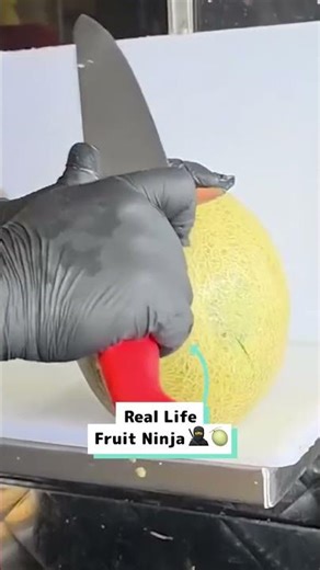 I am the real-life fruit ninja! 🥷 @elninja17_