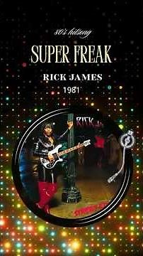 MUSIC｜Rick James - Super Freak (1981) #80smusic #classic #funk #ep290