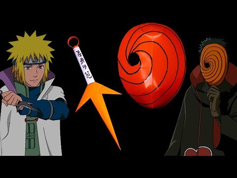 Origami Paper Ninja Obito Mask vs Minato Kunai