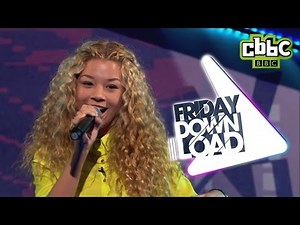 Molly Rainford performs Clean Bandit 'Rather Be' on CBBC Friday Download!