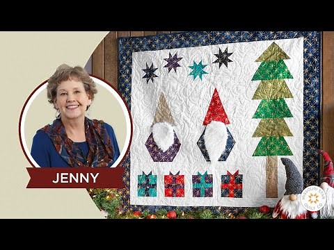 Make a Winter Wall Hanging Quilt With Jenny Doan of Missouri Star (Instructional Video)