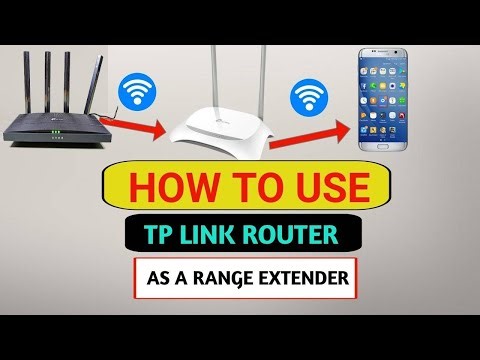 How to Setup Range Extender Mode on the Wireless Router | Router to Router Connection without Cable|