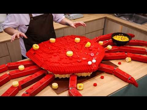 I Cooked This GIANT LEGO KING CRAB
