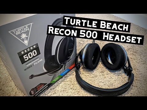 Turtle Beach Recon 500 Gaming Headset for Xbox, PlayStation, Nintendo Switch, PC | UNBOXING | REVIEW