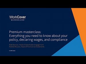 WorkCover Queensland Premium Masterclass