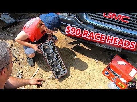 Pulling 799 Heads off a RARE LS Powered Junkyard Vehicle for CHEAP + Turbo LS Nova Streetcaring